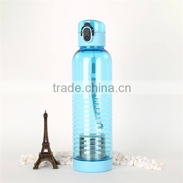 2015 Newly eco-friendly fashionable water bottle, 600ml made in China camping plastic water bottles