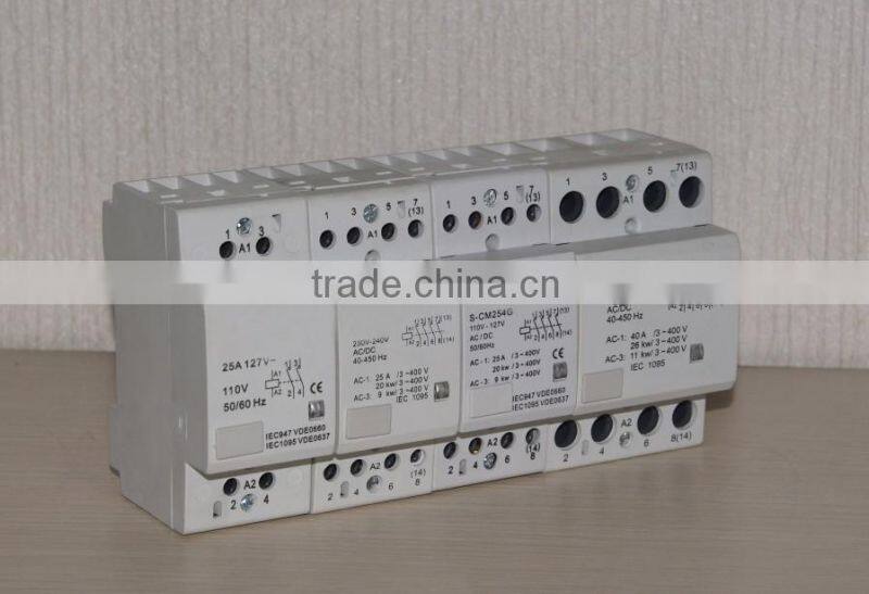 ac dc coil modular contactor