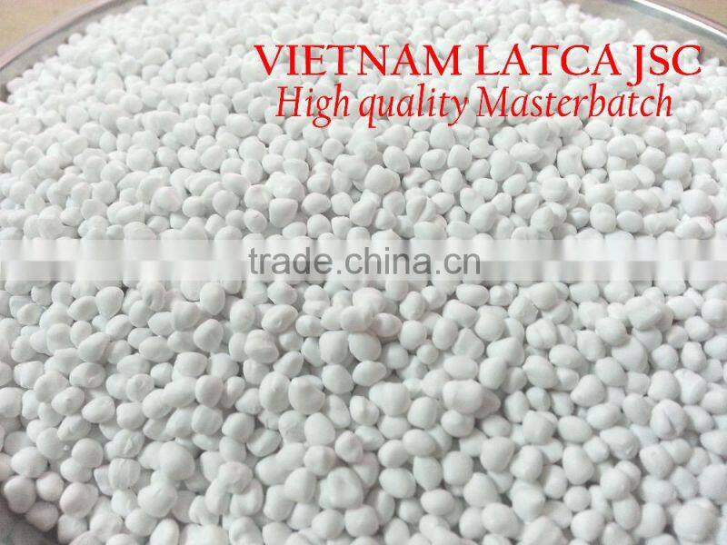 CACO3 masterbatch filler for blown film, shopping bags...