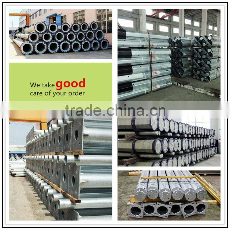 Steel Monopole Tower,Telecommunication Steel Monopole Tower,Galvanized Monopole