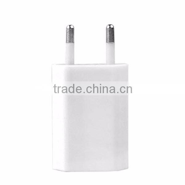 New Universal 5V 1A EU Plug Usb Wall Charger For Samsung Galaxy s5