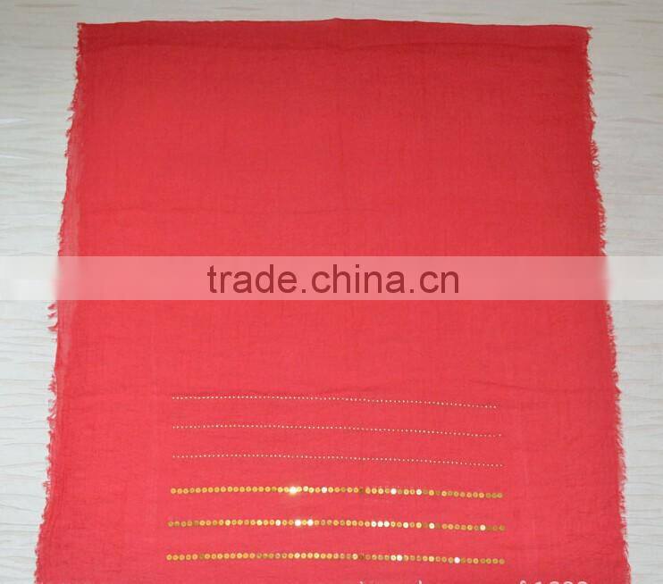 Wholesale Tassel Cotton Rhinestone Sequin Glitter Hijab