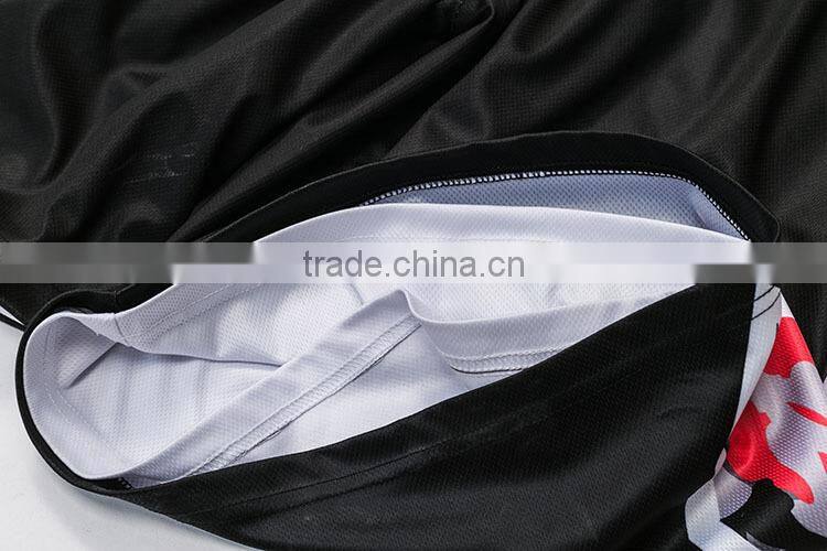 100 polyester mesh fabric red logo embroidery basketball jersey uniform