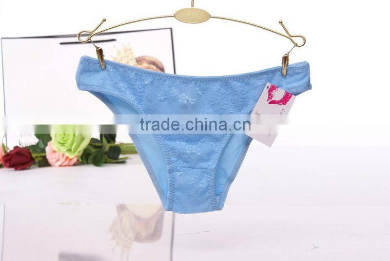 lace elegant girls nylon bikini panties
