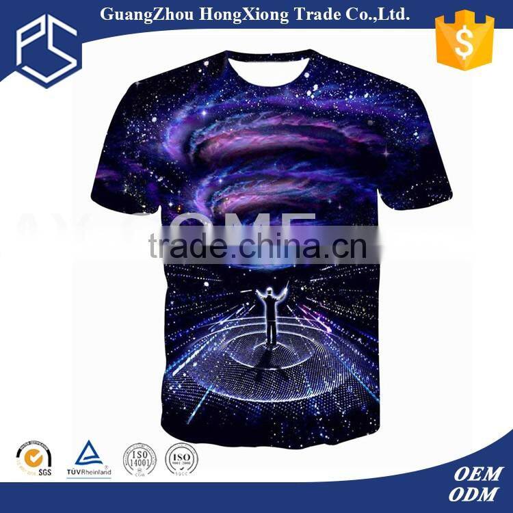 2016 new trending breathable material sublimation new style men t-shirts