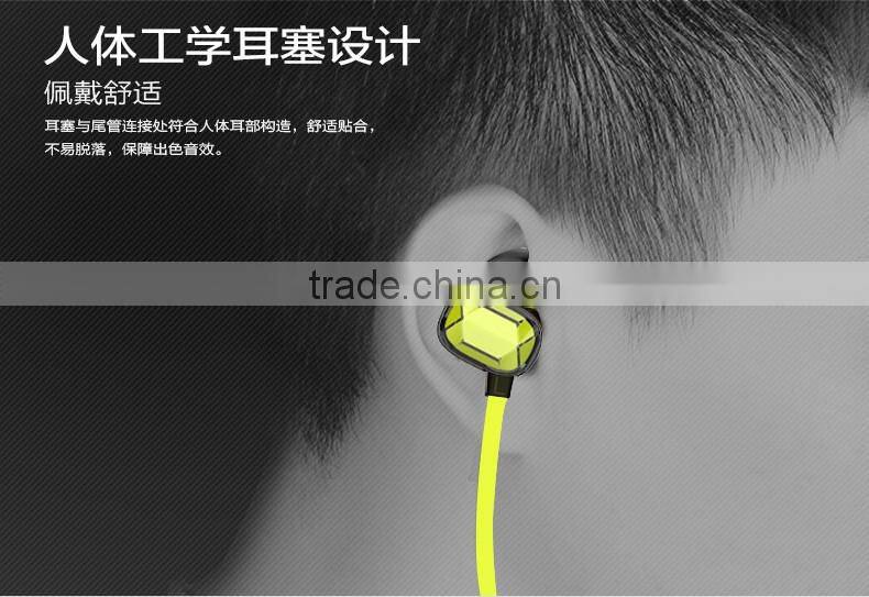 USAMS BG Bluetooth Earphone Shockproof Universal for Android/IOS System Sport Stereo in ear Headphone with Mic MT-5206