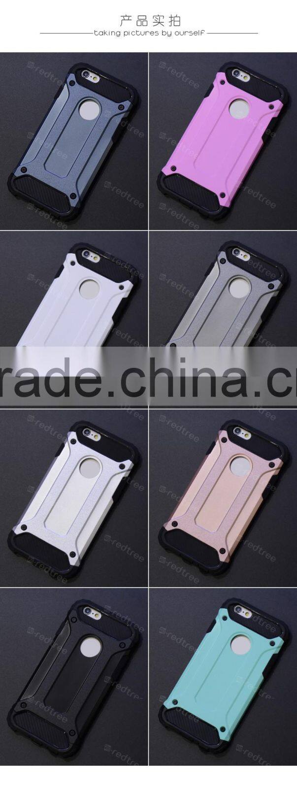 Rugged TPU+PC Two in One Durable Hard Phone cover Case for Samsung Galaxy j2