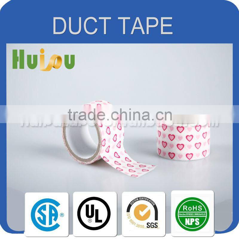 China offer custom natrual rubber adhesive duct tape