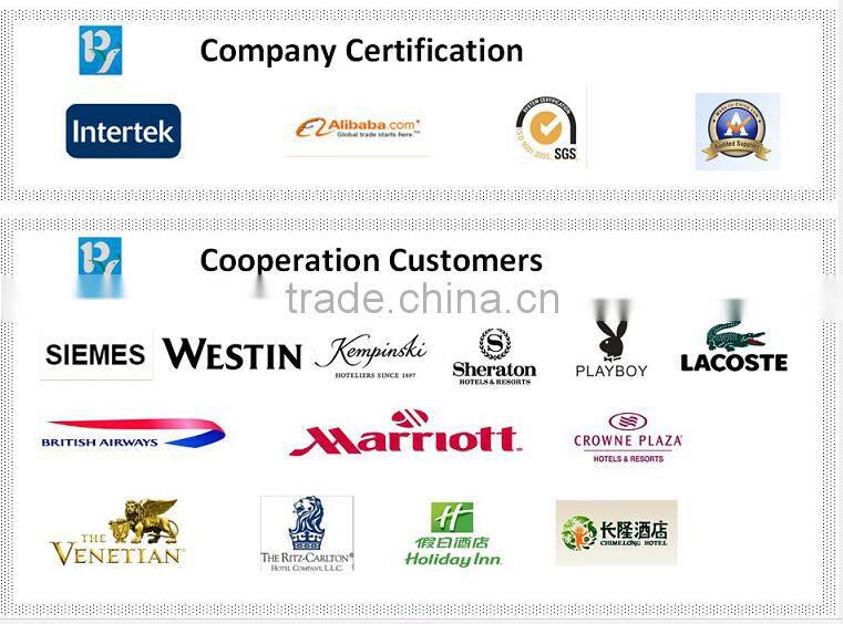 2015 Customised hotel open toe disposable guest slipper