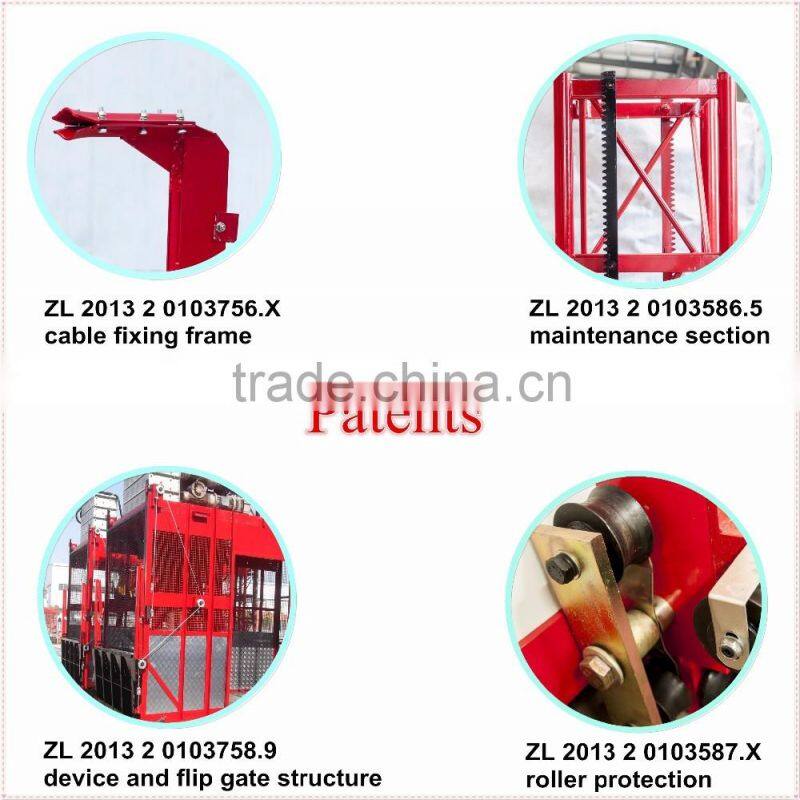 Well Selling All Over The World Construction Elevator