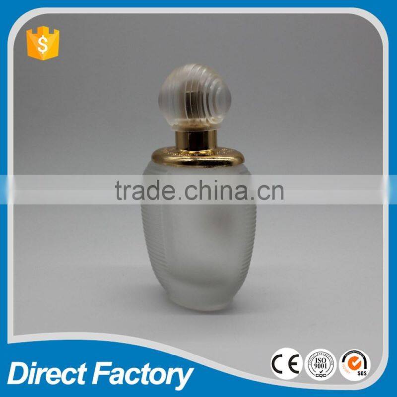 100ml FROSTED GLASS PERFUME BOTTLE , WITH PLASTIC CAP WHOLE SET