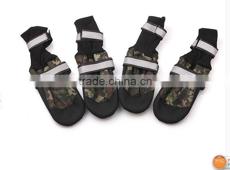 Dog Paw Protector Boots Fleece Lined & Anti-Slip