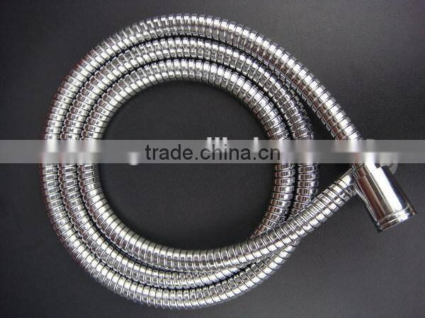 New design stainless steel flexible spring shower hose/flexible extension shower hose/High quality spring steel shower hose