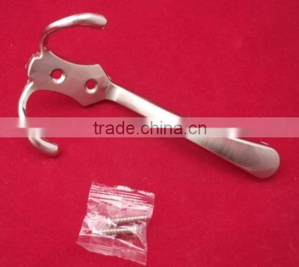 Furniture Hook Zinc Alloy Hook Double Hang Hooks Wall Hooks