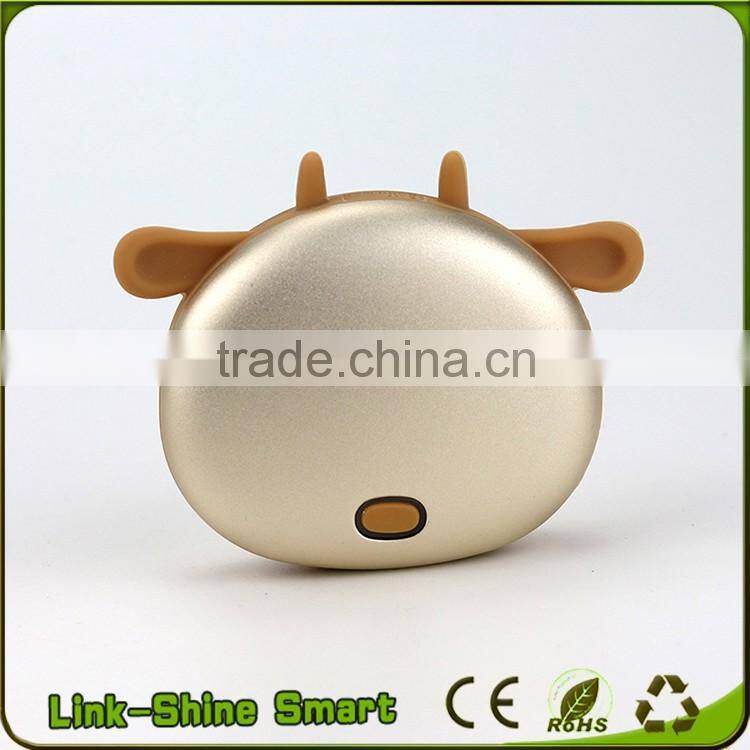 Promotional gift wholesale cartoon cheap power banks 4500mah with small body