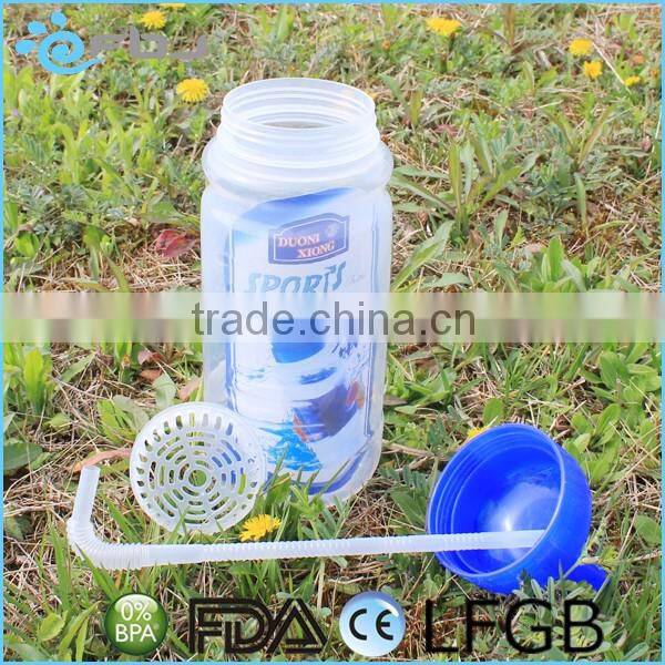 1500ML 2000ML Sports Water Bottle With Straw