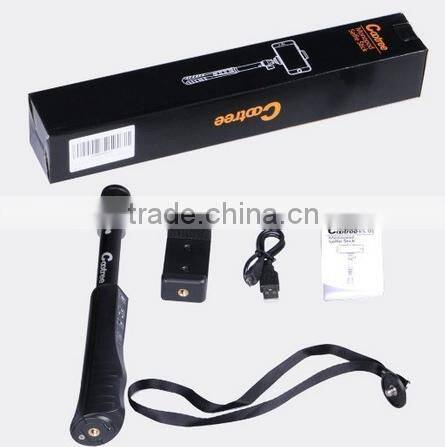 New Bluetooth selfie stick,Monopod selfie stick with bluetooth shutter button