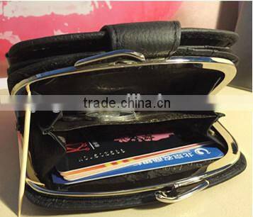 Colorful Women Croco Skin Ladies Small Purse Wallet