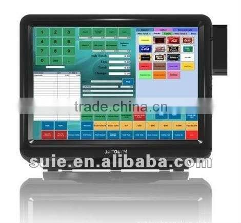 All in one touch pos system pos terminal cash register for Retail and Restaurant
