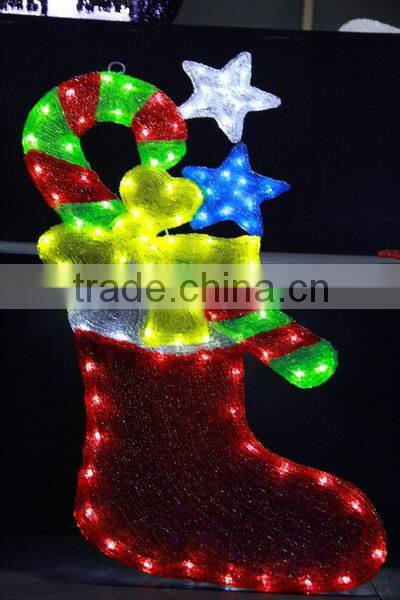 low voltage christmas stocking for christmas decoration