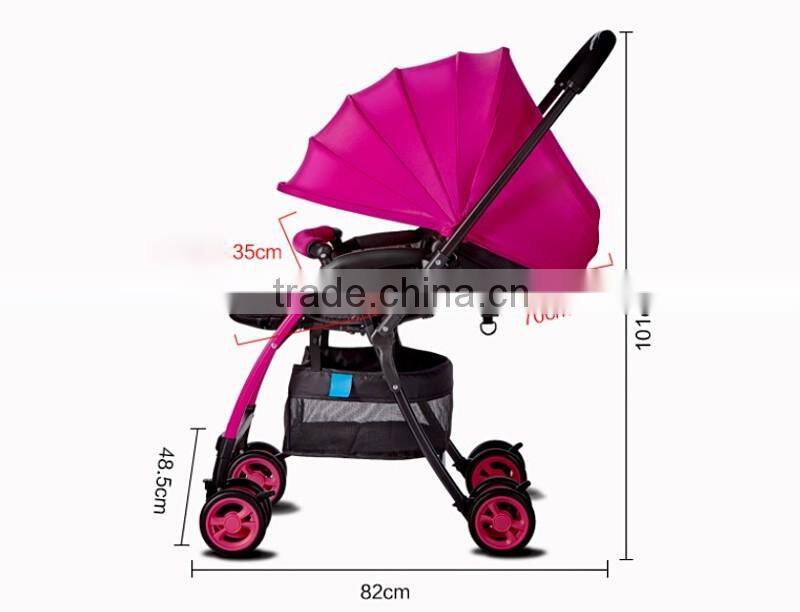 Baby Pram with lightweight.One hand folding pram/baby stroller