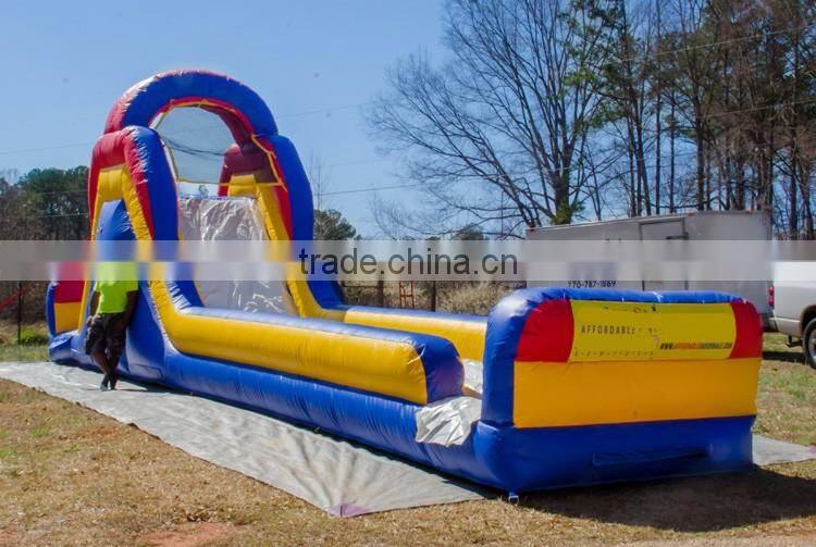 multi colored wet n dry used large water slide for children and adults