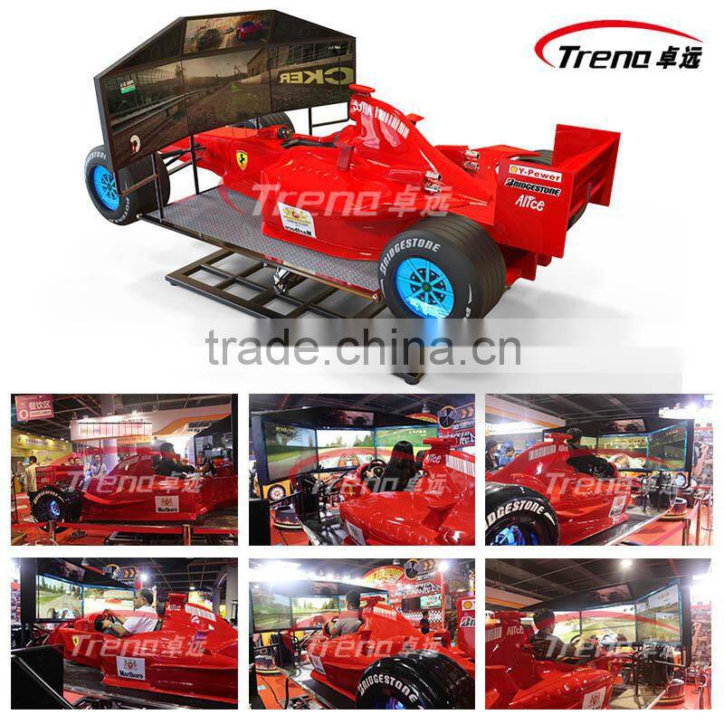Commercial new technology racing car, simulator arcade racing car game machine type car game