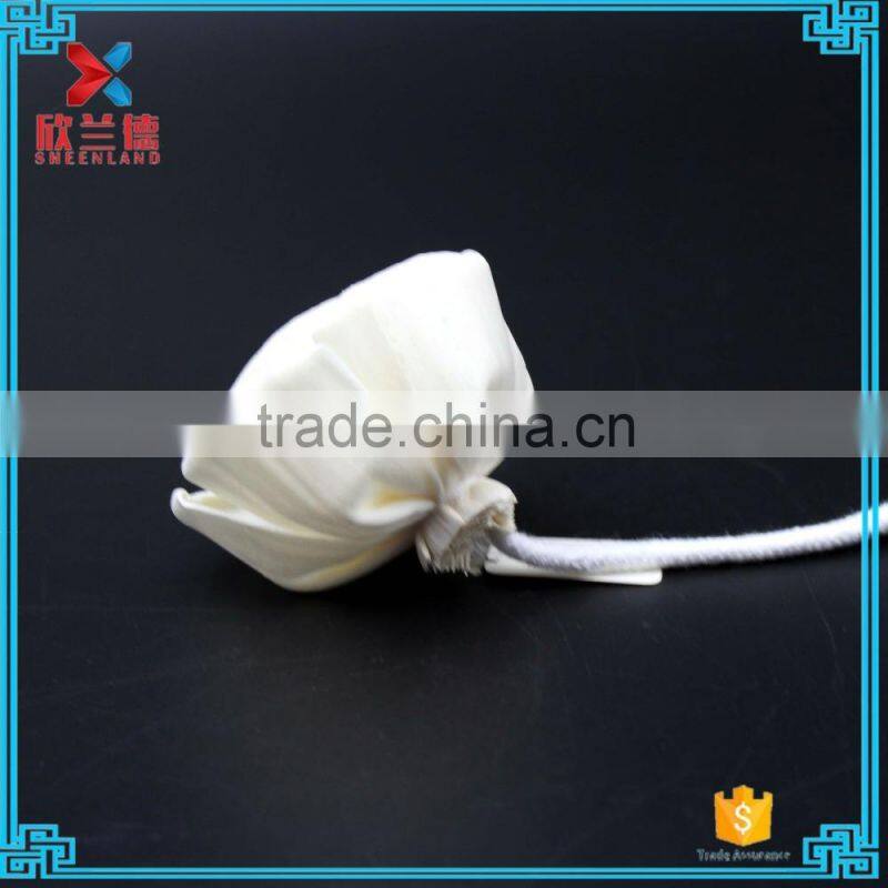 cheap artificial 6cm crimping rose natural sola flower diffuser