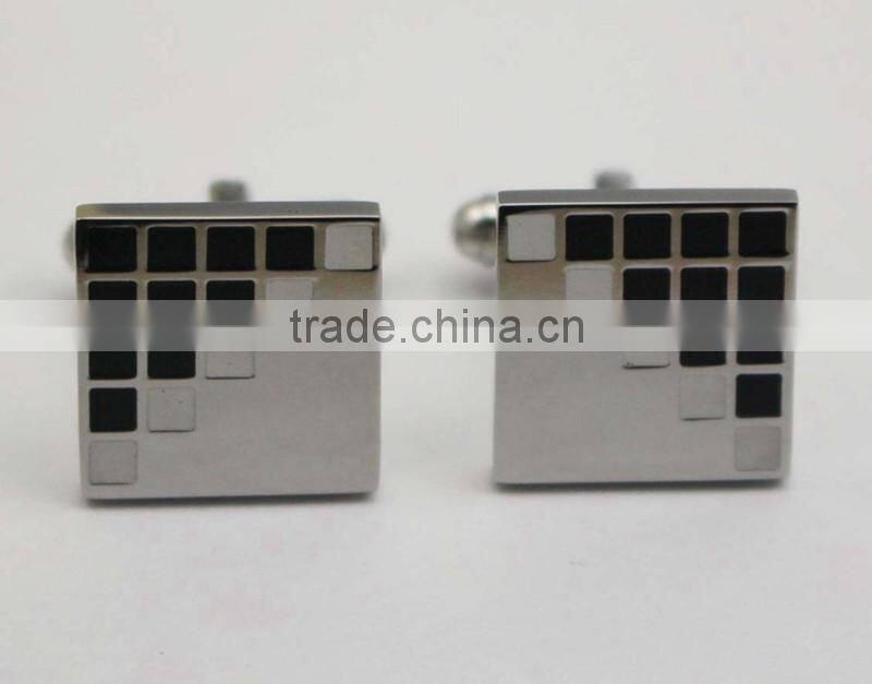 Stainless Steel Fashion Men Shirt Custom Cufflink