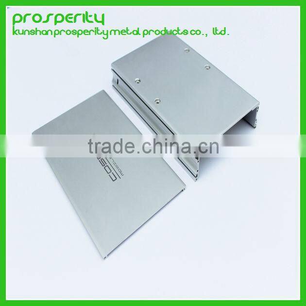 Aluminum Profile CNC external hard disk /500G hard disk box