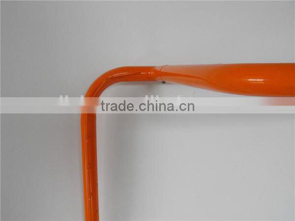 Street hockey goal post for training with a shooting target