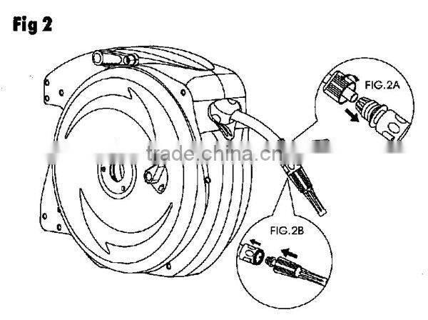Retractable Water Hose Reel