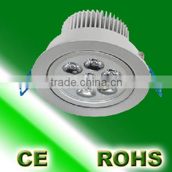 round white 15/30/45/60 degree beam angle 1*1w led ceiling light