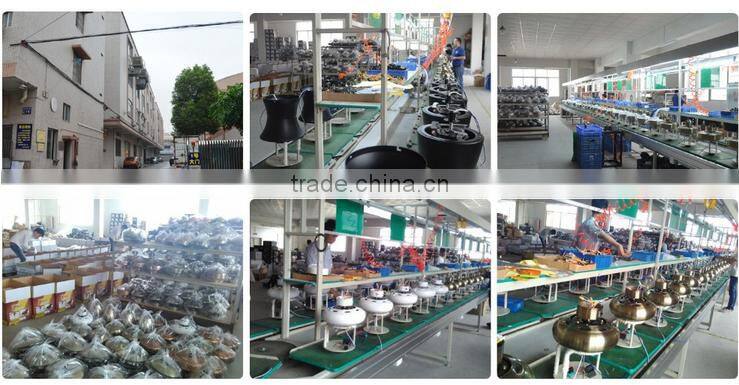 ceiling fan can remote white and warn light can changeable LED light CE