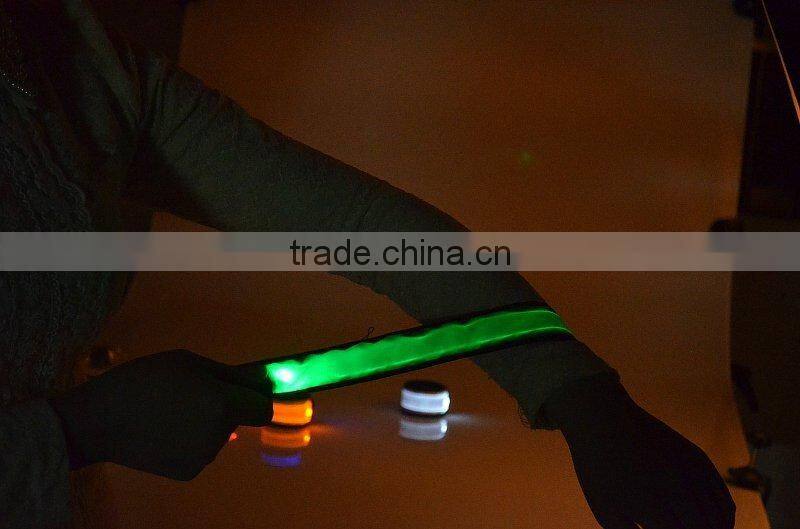 Flashing led wristband popular sport bracelets decoration party wrist band
