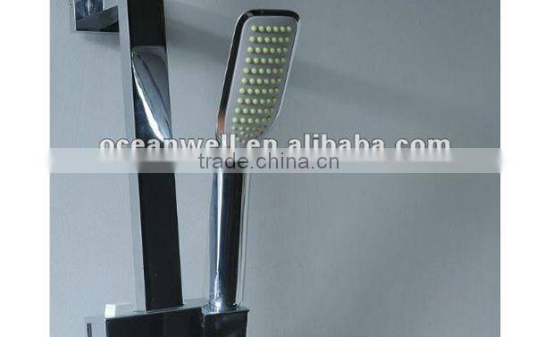 Rain Shower set with sliding hand shower holder for bathroom Made in China