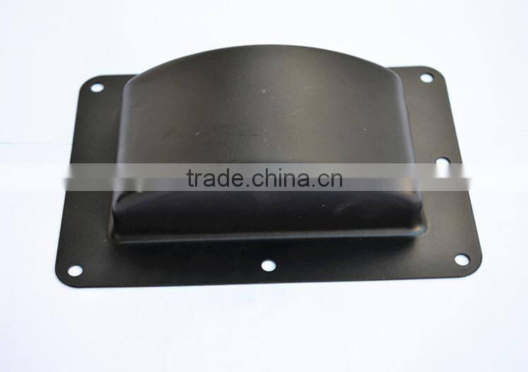 road case parts medium metal caster dish