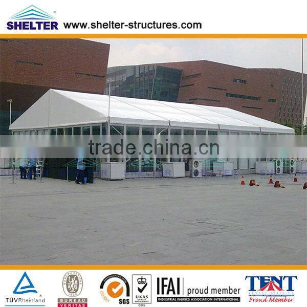 10x39 mtr transparent tents with transparent ABS panels in China for sale
