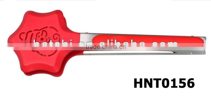 nylon Santa Claus tong with TPR non-slip handle