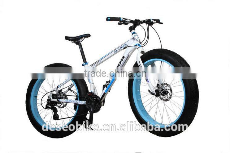 2016 new design 21 speed mountain bike fat tire bike made in china