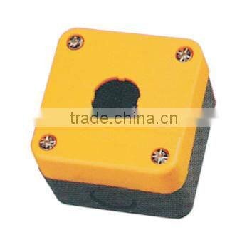 CNGAD yellow 1-hole pushbutton control box(pushbutton box,control station)(GB2-J01)
