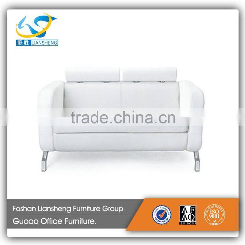 Modern Italian Cheers Leather Sofa Model Office Furniture S719