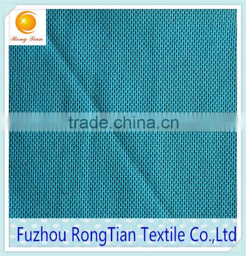 High quality blue nylon spandex elastic comfortable clothing fabric