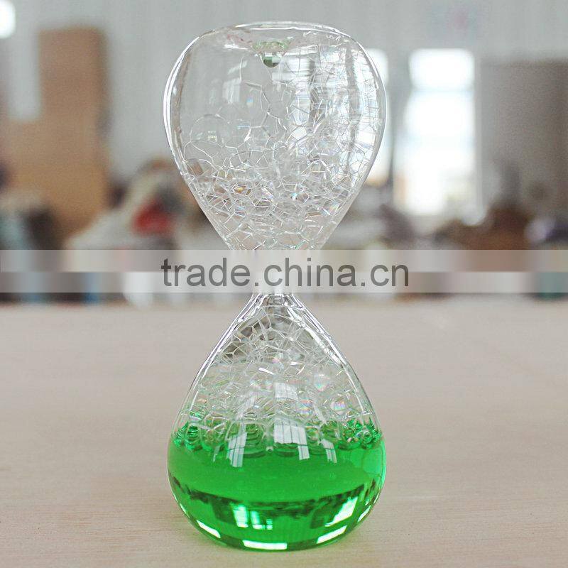 2014 Hot Sale Liquid Timer Bubble /Hourglass With Bubble