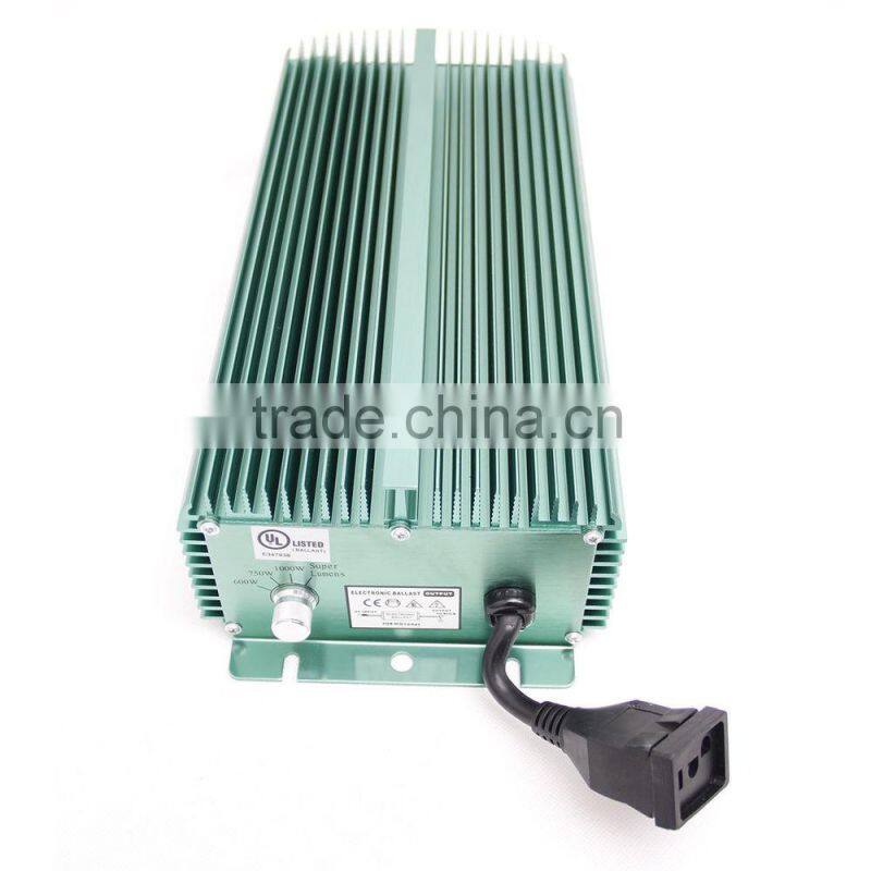 Grow Light HPS MH Lamp Digital 1000W Dimmable Ballast slim ballast hid kit