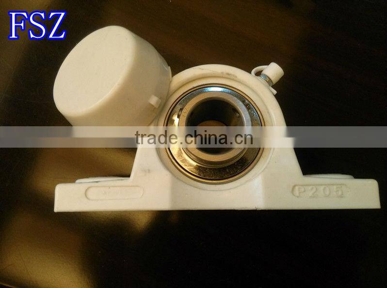 Long life Thermoplastic bearing block for food machinery P207 F207 FL207