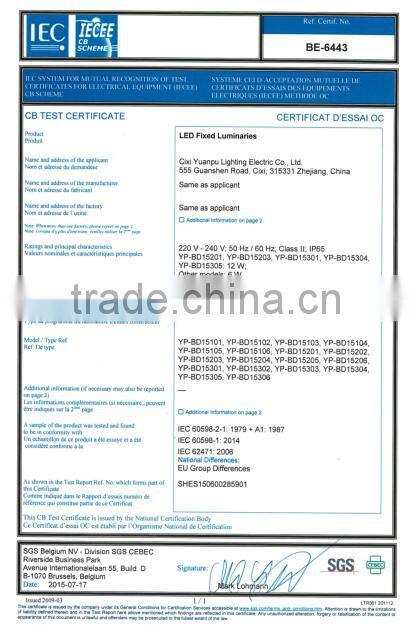 high level new style ip65 led wall light