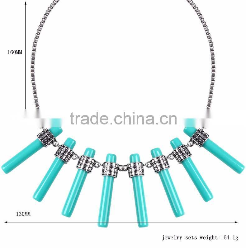 New Design Fashion Crystal Necklaces Women Luxury Statement Diamond Necklace Jewelry SKA8456