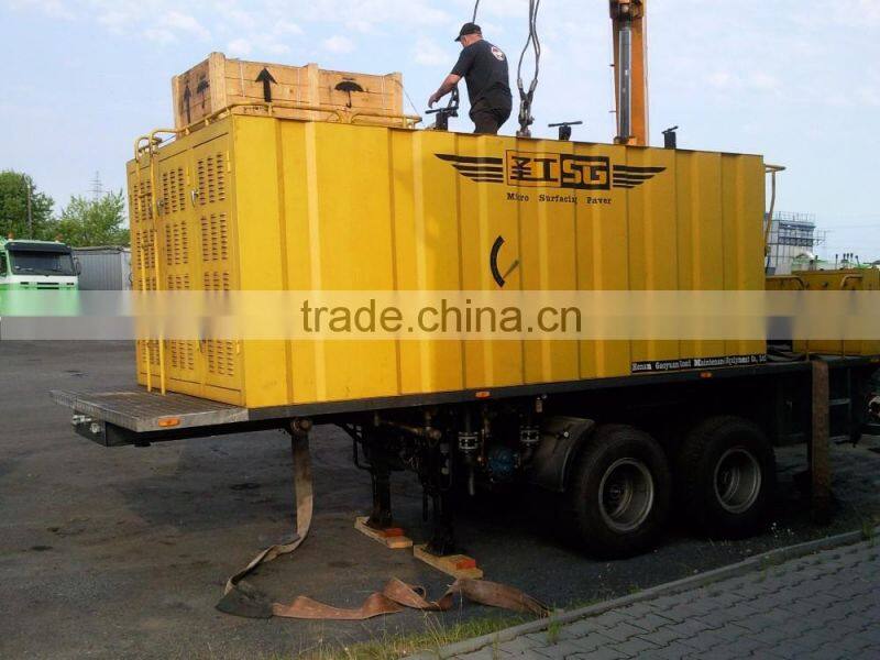 HOWO Synchronous Chip Sealer, Fiber Chip Seal Machine for Road Maintenance