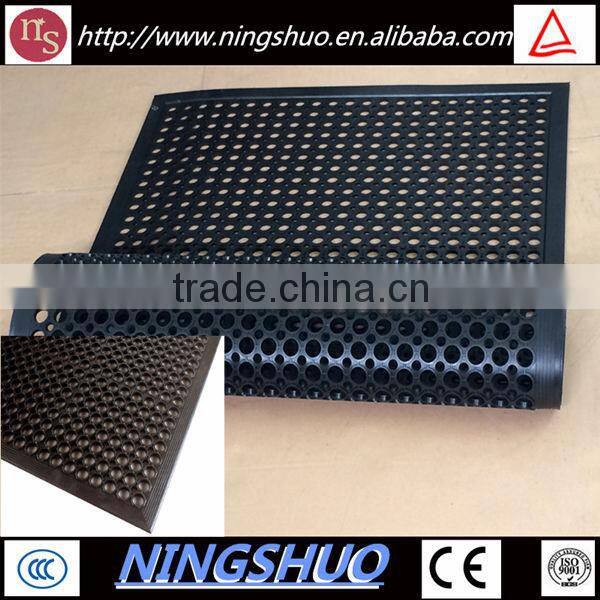 China supplier of anti slip oil proof kitchen mat rubber floor mat